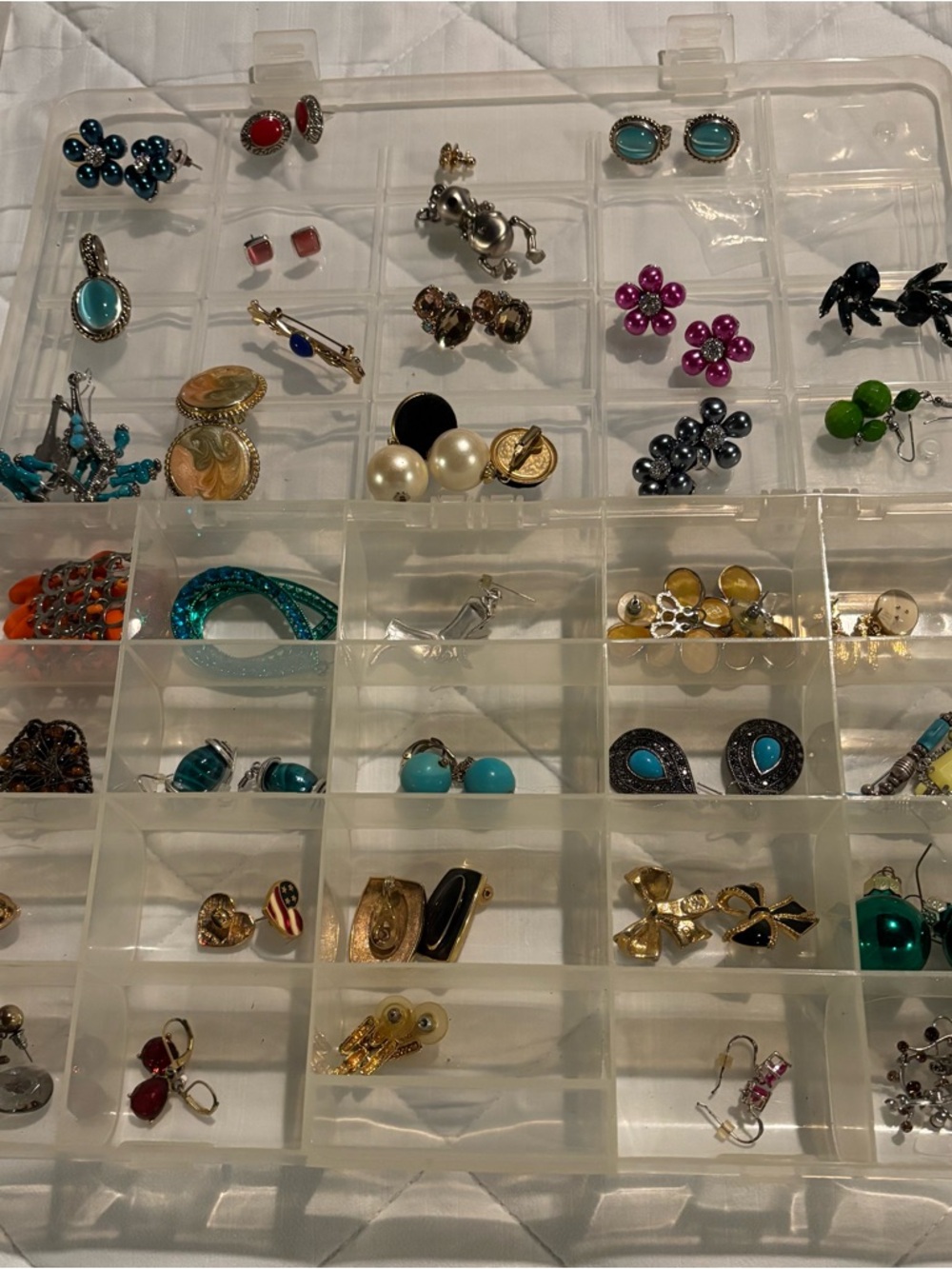 75 pairs in total. Vintage Earrings